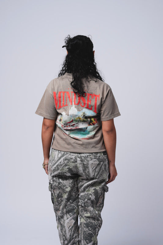 brown spring short sleeve