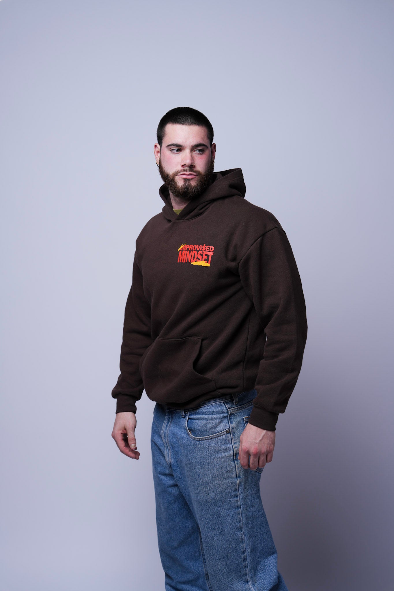 Brown invest in yourself hoodie